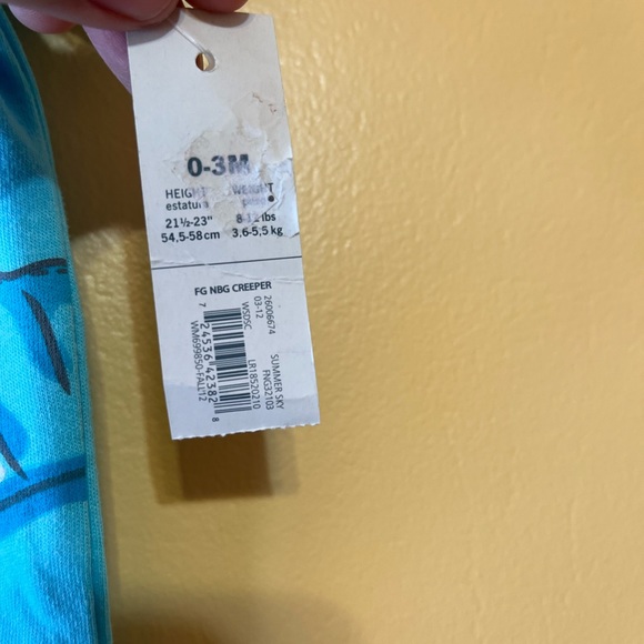 Faded Glory Cheer Onesie 0-3 months - Picture 5 of 5